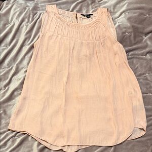 Simply Vera Vera Wang Light Pink Sleeveless Blouse